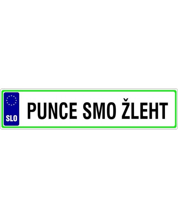 Punce smo žleht