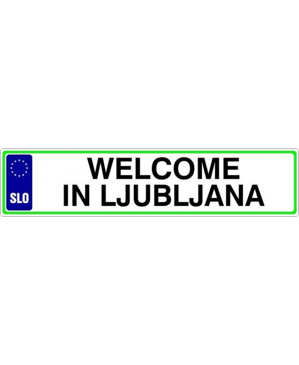 Welcome in ljubljana