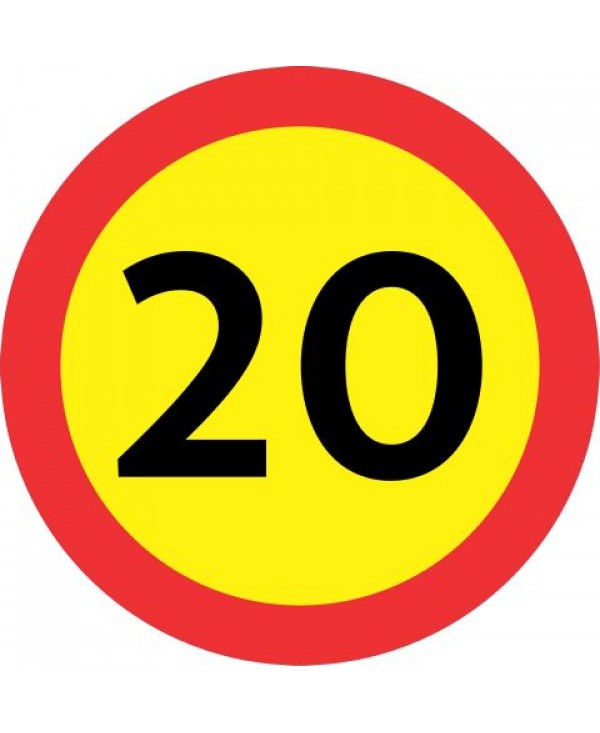 Znak - 30cm - 20 let