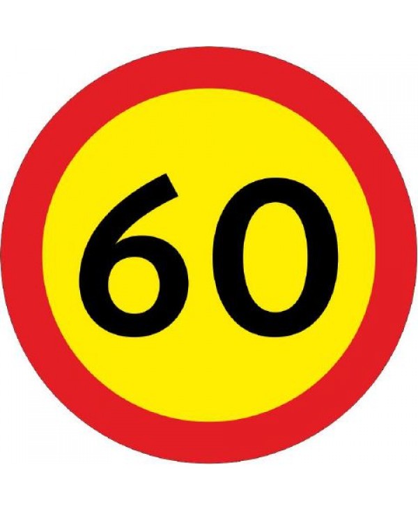 Znak - Magnet 7cm - 60 let