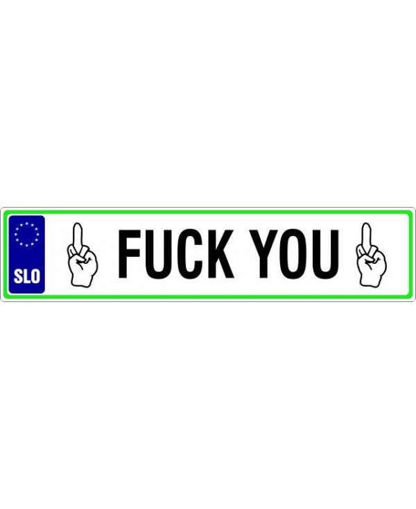 Fuck you