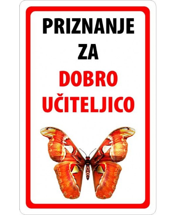 43 - Najboljša učiteljica - A