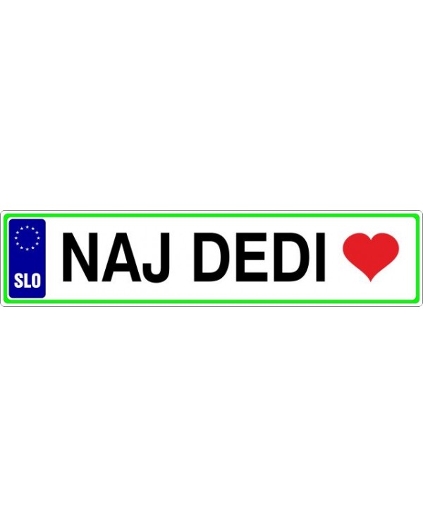 Naj dedi srček