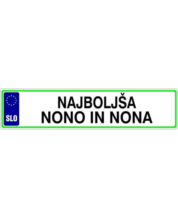 Najboljša nono in nona